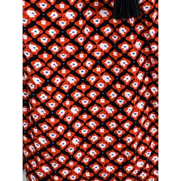 FREE Ann Taylor Red Peasant Boho Blouse Spring Summer Professional Career Resort - Picture 3 of 11